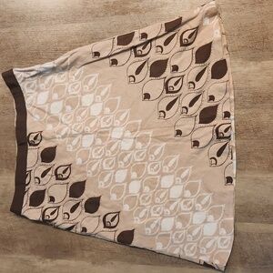 Old Navy A-Line Skirt. Cotton/Linen Blend. Size 8